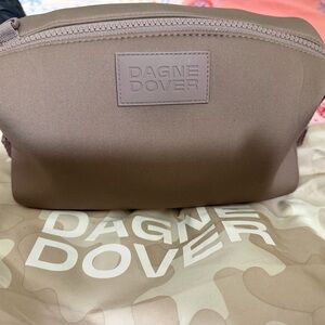 Dagne Dover Mauve Zip Cosmetic Pouch